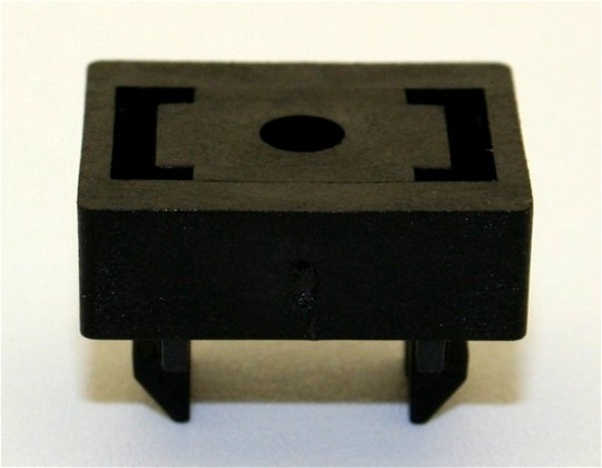 Schnappverbinder schwarz