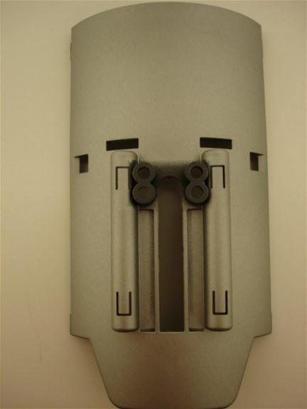 Auslaufblende titan