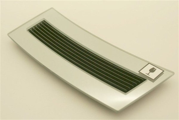 Tassenplattform Glas kpl.