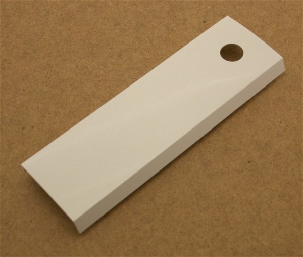 Frontblende rechts weiss