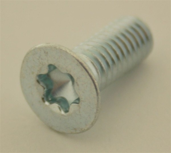 Schraube M6x16 vz-bl Senk-K