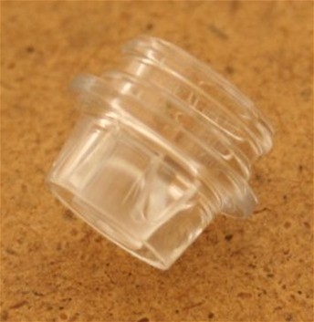 Auslauf Kreuz transparent