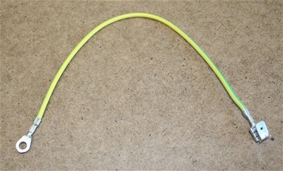 Si-Litze UL gelb-grün 230mm