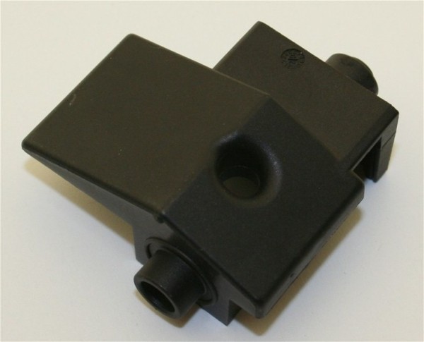 Abdeckung Dampfrohr schwarz
