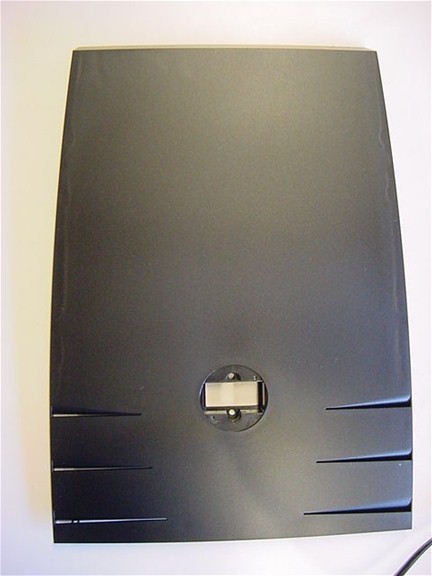 Rückwand schwarz