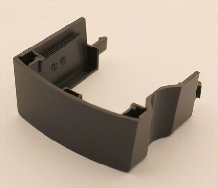 Blende Auslauf schwarz kpl.
