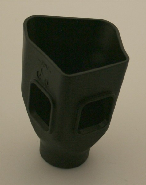 Pulverschacht schwarz