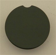 Verschlussdeckel schwarz