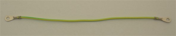 Si-Litze EU gelb-gr.200mm 0.75