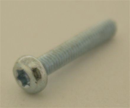 Schraube M3x16 vz-blau Li-K.