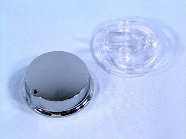CONTROL KNOB CHROME+CAM FP950