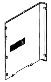 Seitenwand lks. E(S)AM3500.S