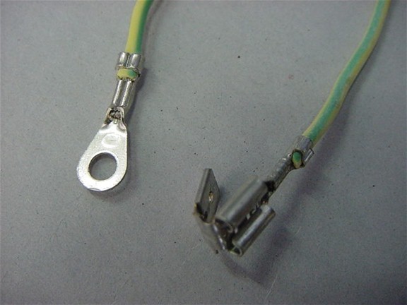 Si-Litze EU gelb-gr. 210mm