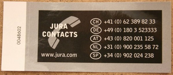 SK Jura Hotline Household
