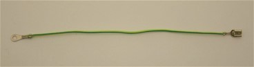 Si-Litze EU gelb-gr 220mm 0.75