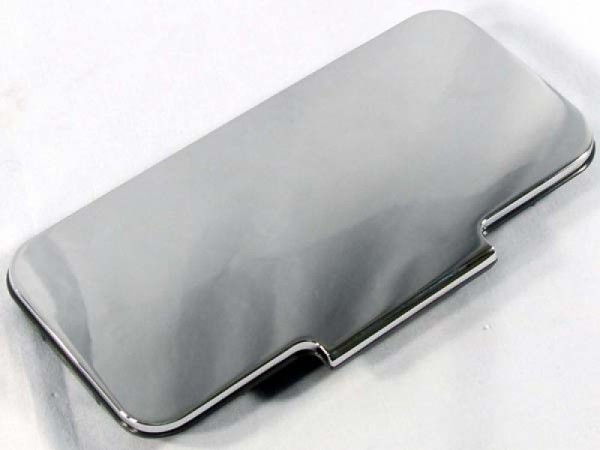 Abdeckung silber
