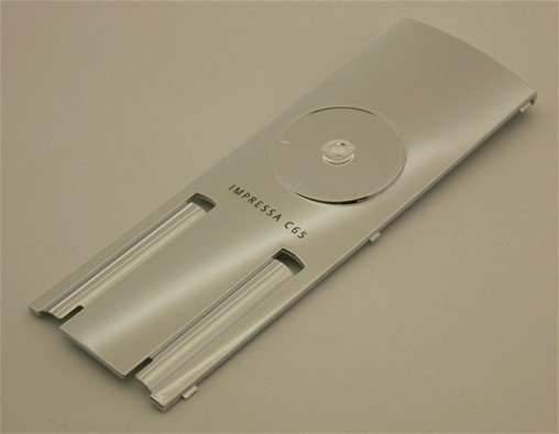 Einsatz Frontblende chrom