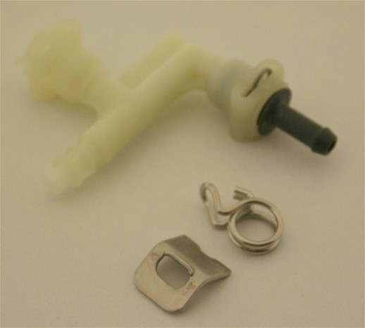 Fluid-Anschluss T-Form kpl.