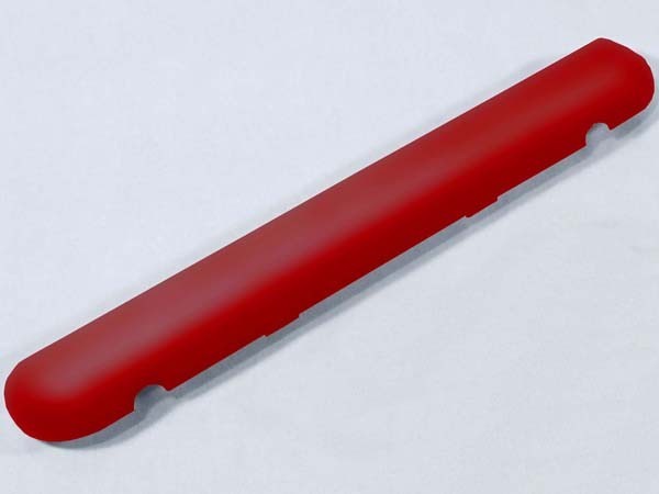 END CAP-BASE RED CM041