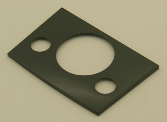 Blende Displaymodul schwarz