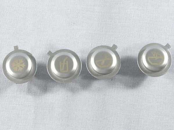FUNCTION BUTTONS (SET OF 4) BL